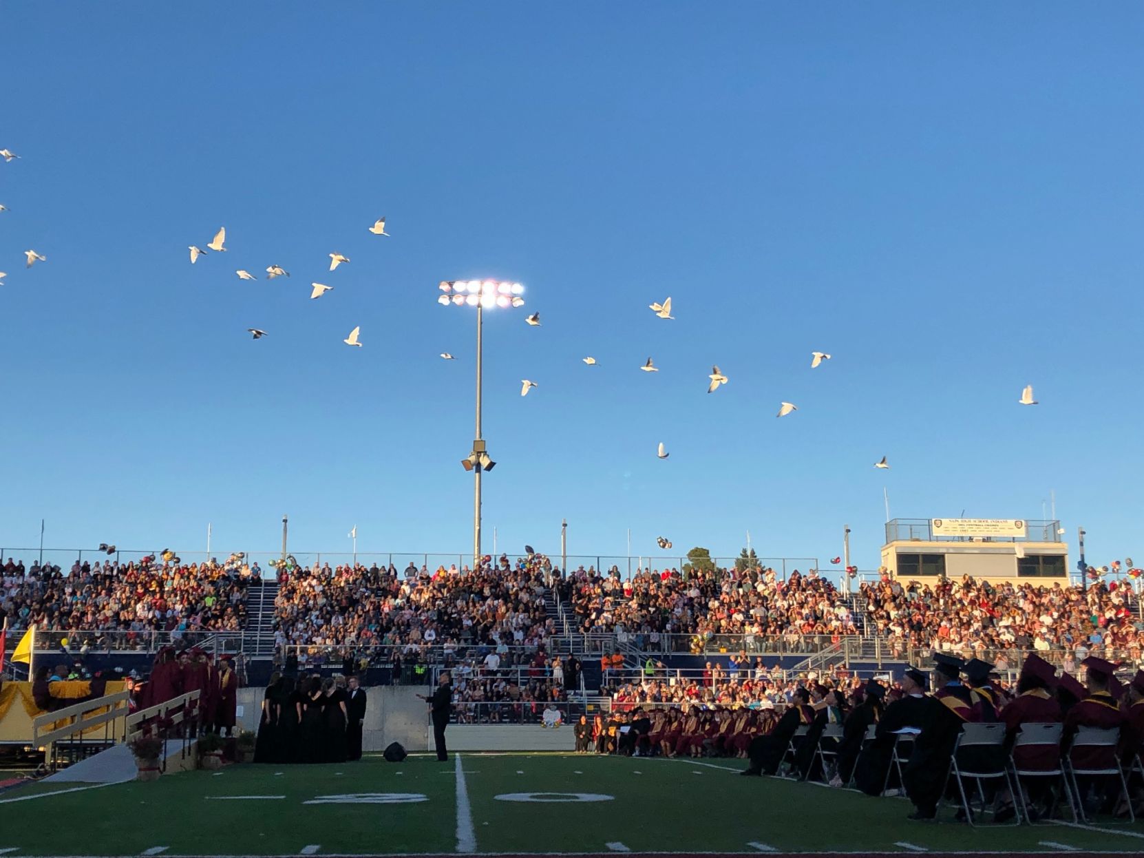 Vintage High graduation at Memorial Stadium 2019